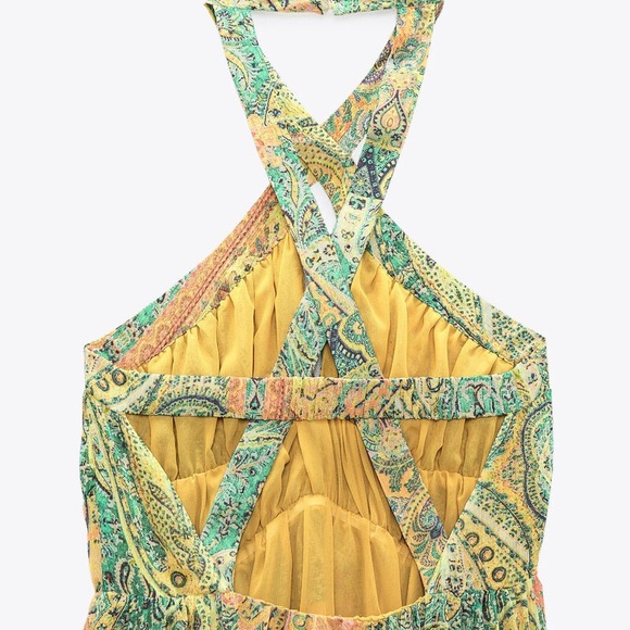 Zara maxi bohemian dress brand new with tags - Picture 5 of 10